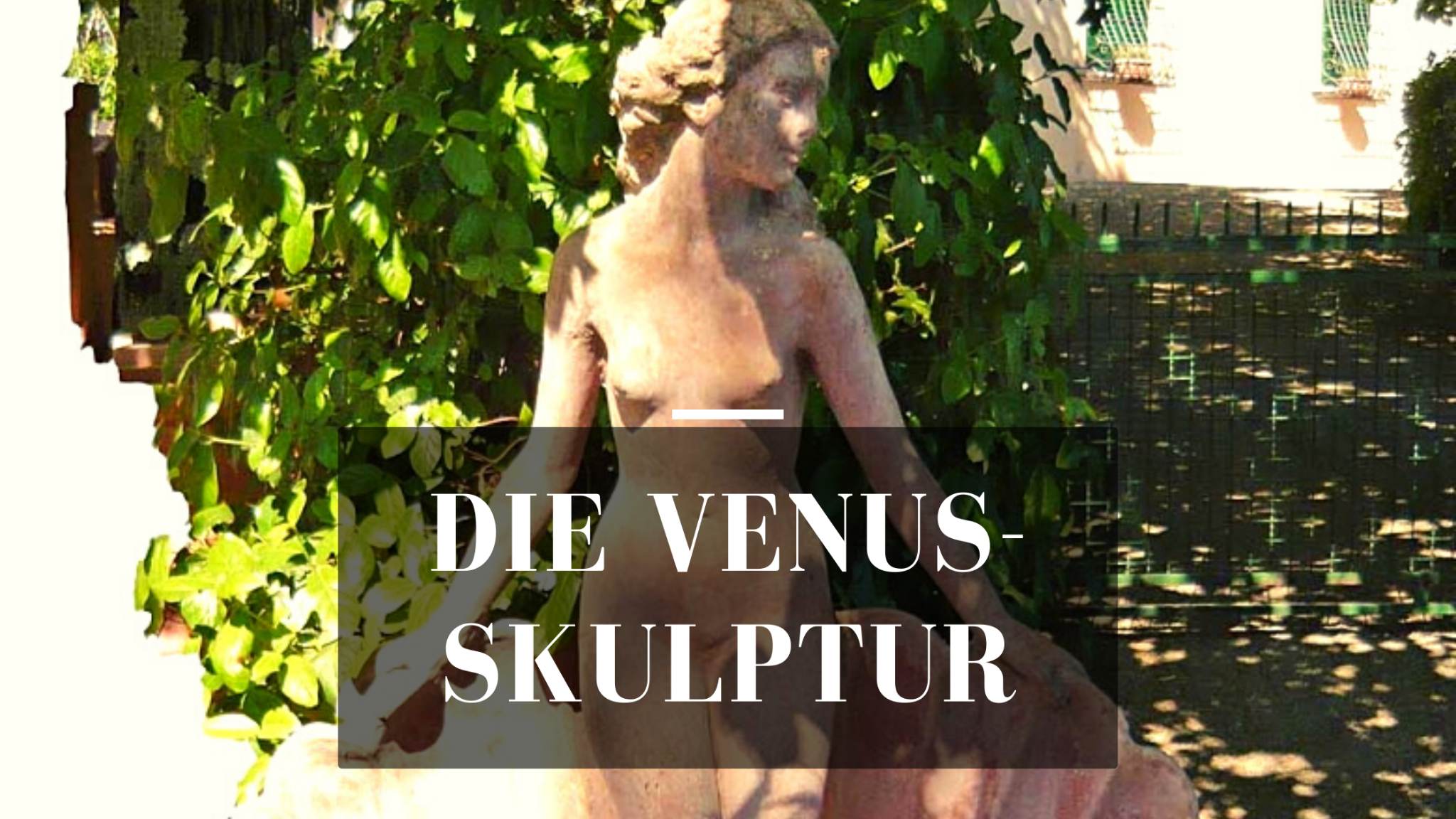 Venus-Skulptur aus Terracota